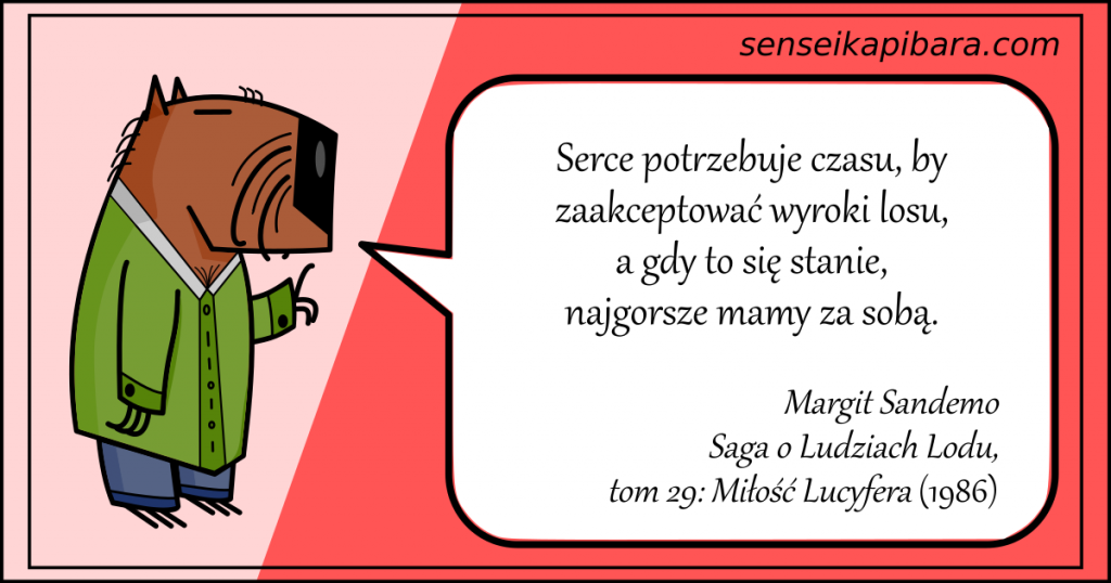 czerwony - serce potrzebuje czasu - margit sandemo