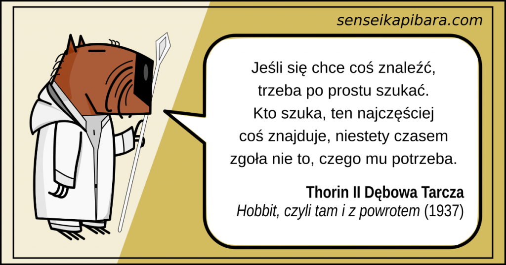 lotr - 006 - trzeba szukać - thorin