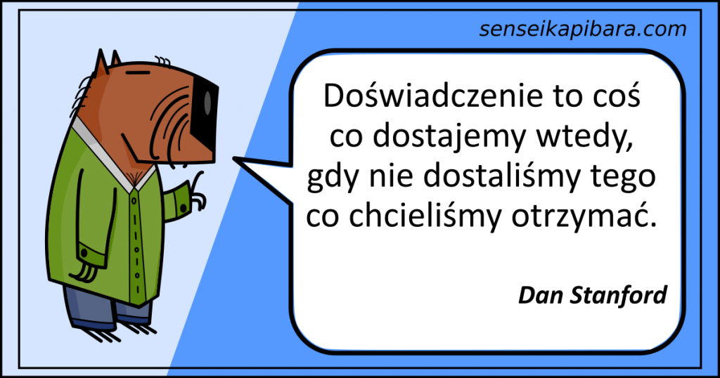 niebieski - doświadczenie - dan stanford