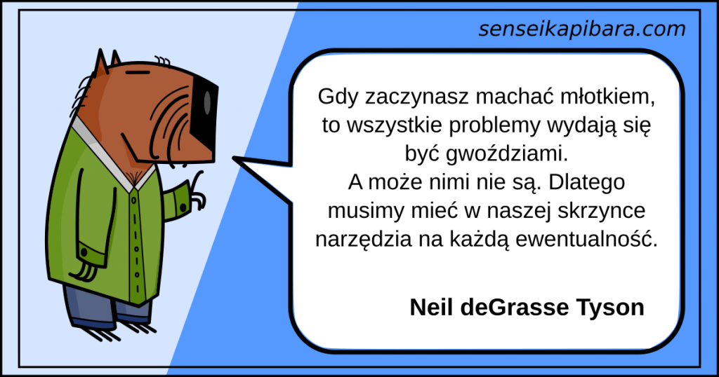 niebieski - narzędzia na każdą sytuację - neil degrasse tyson