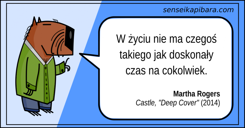 niebieski - nie ma dobrego czasu - martha rogers