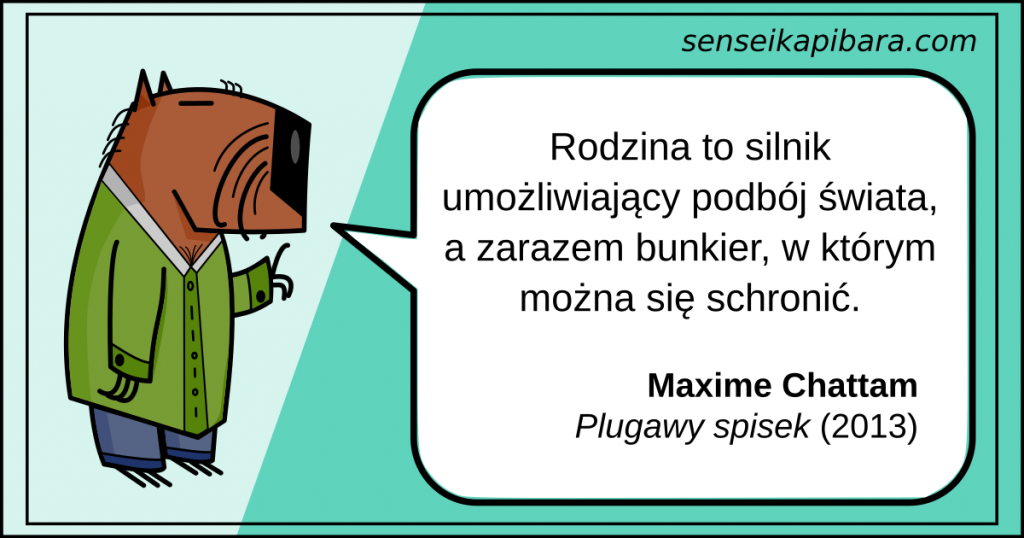 patynowy - rodzina to silnik - maxime chattam