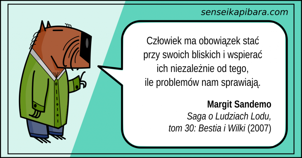 patynowy - stać przy swoich bliskich - margit sandemo