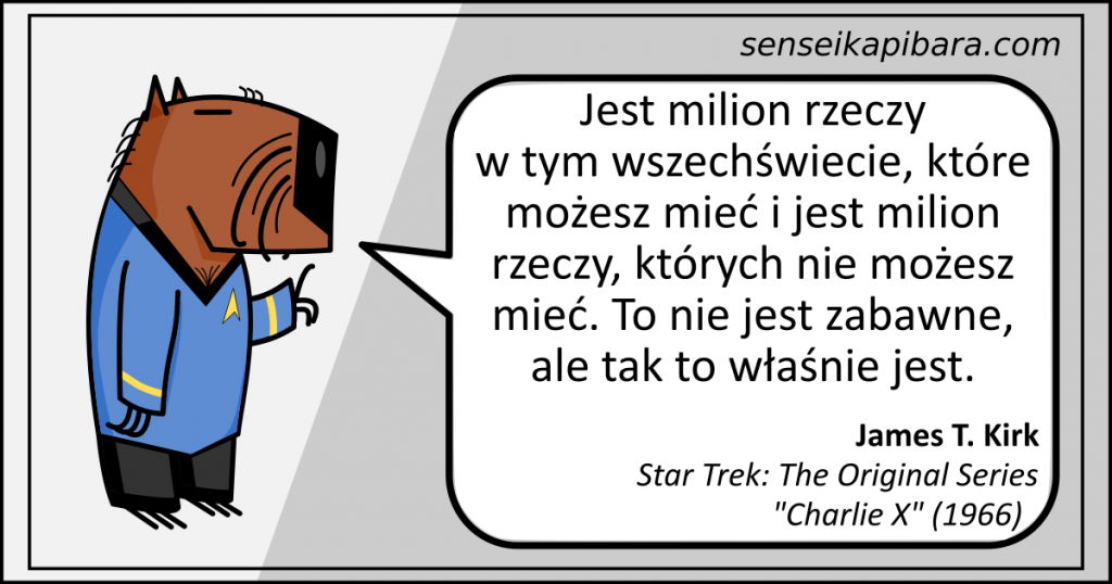 startrek - milion rzeczy mieć - james kirk