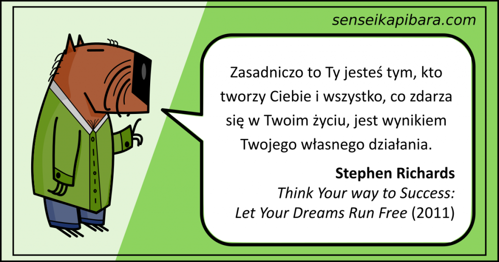 zielony - tworzysz samego siebie - stephen richards