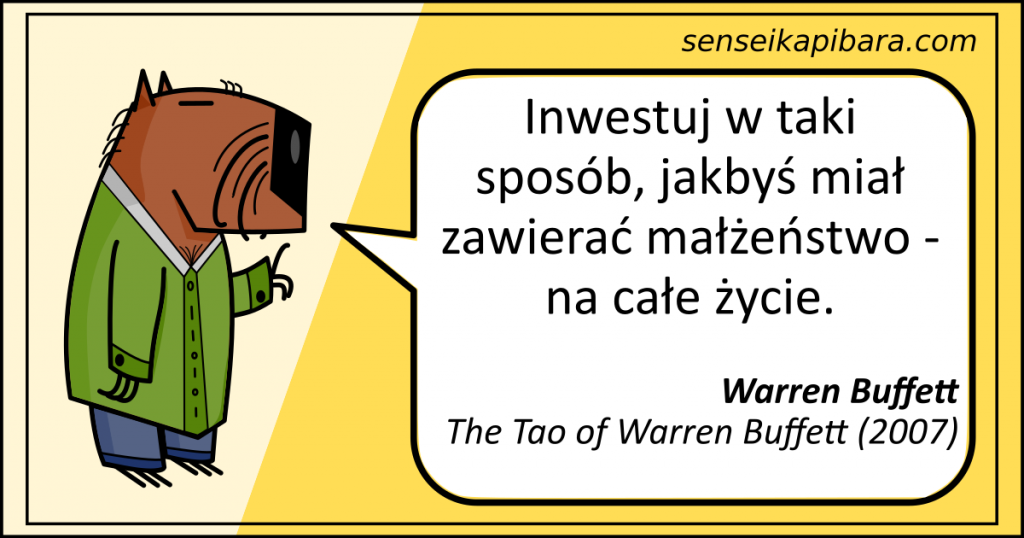 żółty - inwestuj jak małżeństwo - warren buffett