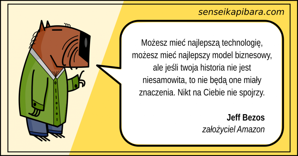 żółty - niesamowita historia - jeff bezos