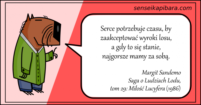 czerwony - serce potrzebuje czasu - margit sandemo