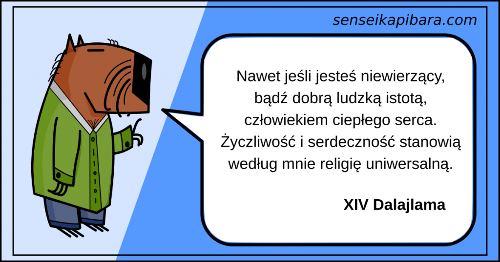niebieski - religia uniwersalna - xiv dalajlama