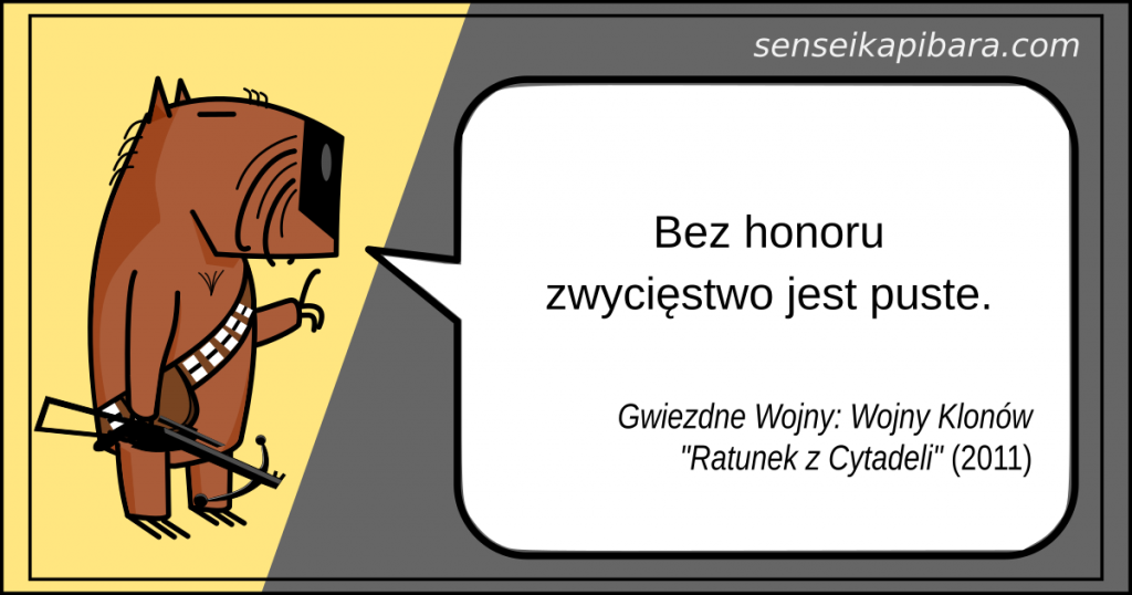 star wars - 023 - Bez honoru zwycięstwo jest puste - Wojny Klonów