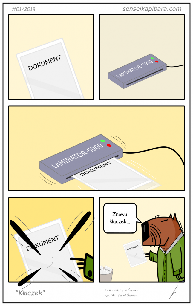 Kłaczek - Komiks Kapibary